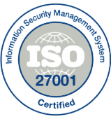 ISO 27001 badge